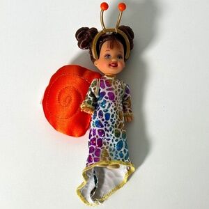 Vintage 2001 Mattel Barbie Kelly Club Snail Belinda Doll (DVS)